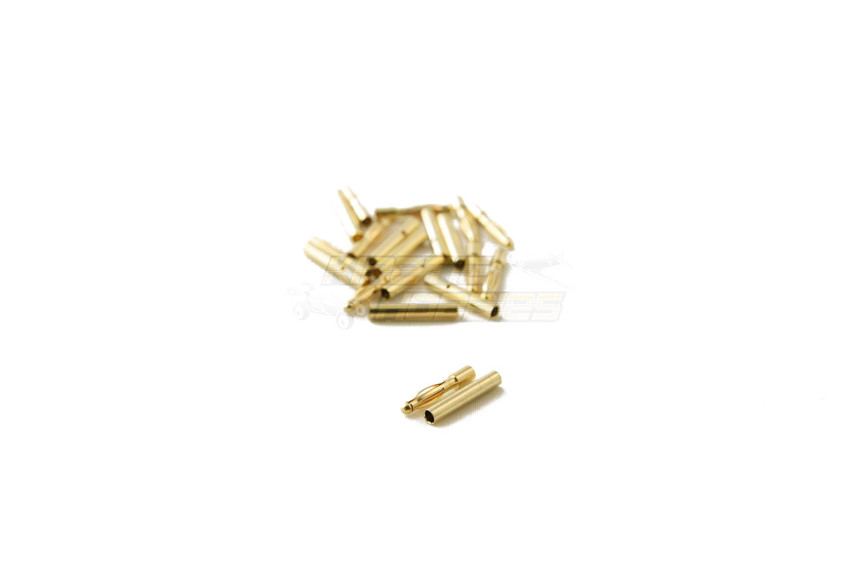 2.0mm Bullet Connectors (10 pair)